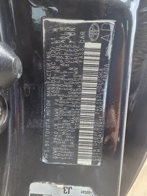 Toyota Corolla 2011 Black