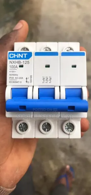 For a Chint 100a 3-Pole Main Switch/Breaker,