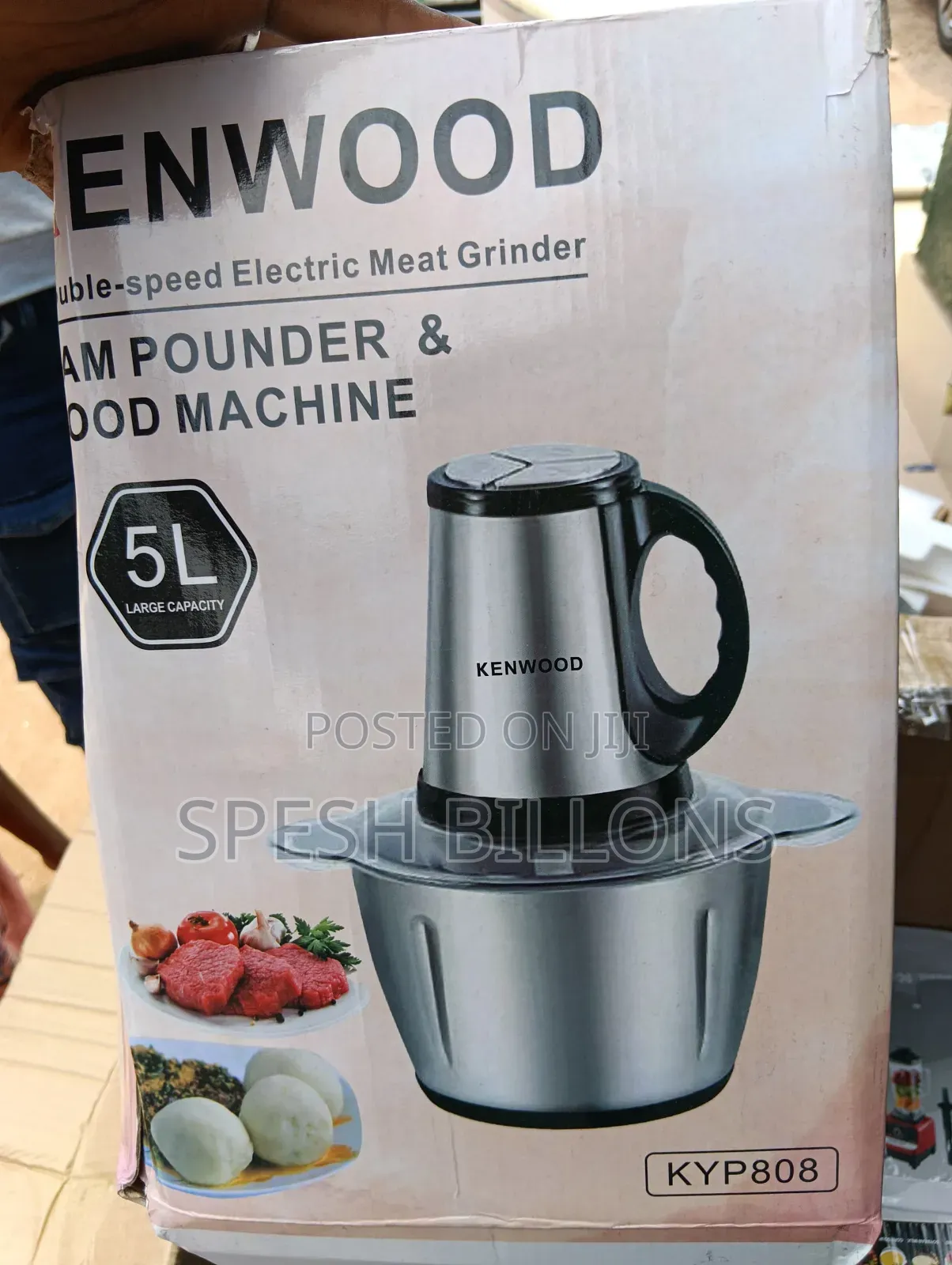 Multi Purpose Yampounder, Blender, Grinder, Food Processor Durable100%