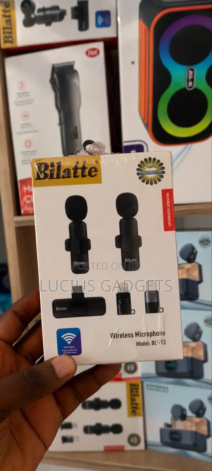 Bilatte Content Microphone
