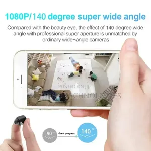 X5 Mini Wifi Spy Camera With Night Vision Motion Detection