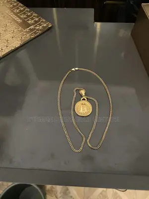 Original Dubai Gold Franco Necklaces BTC Pendent