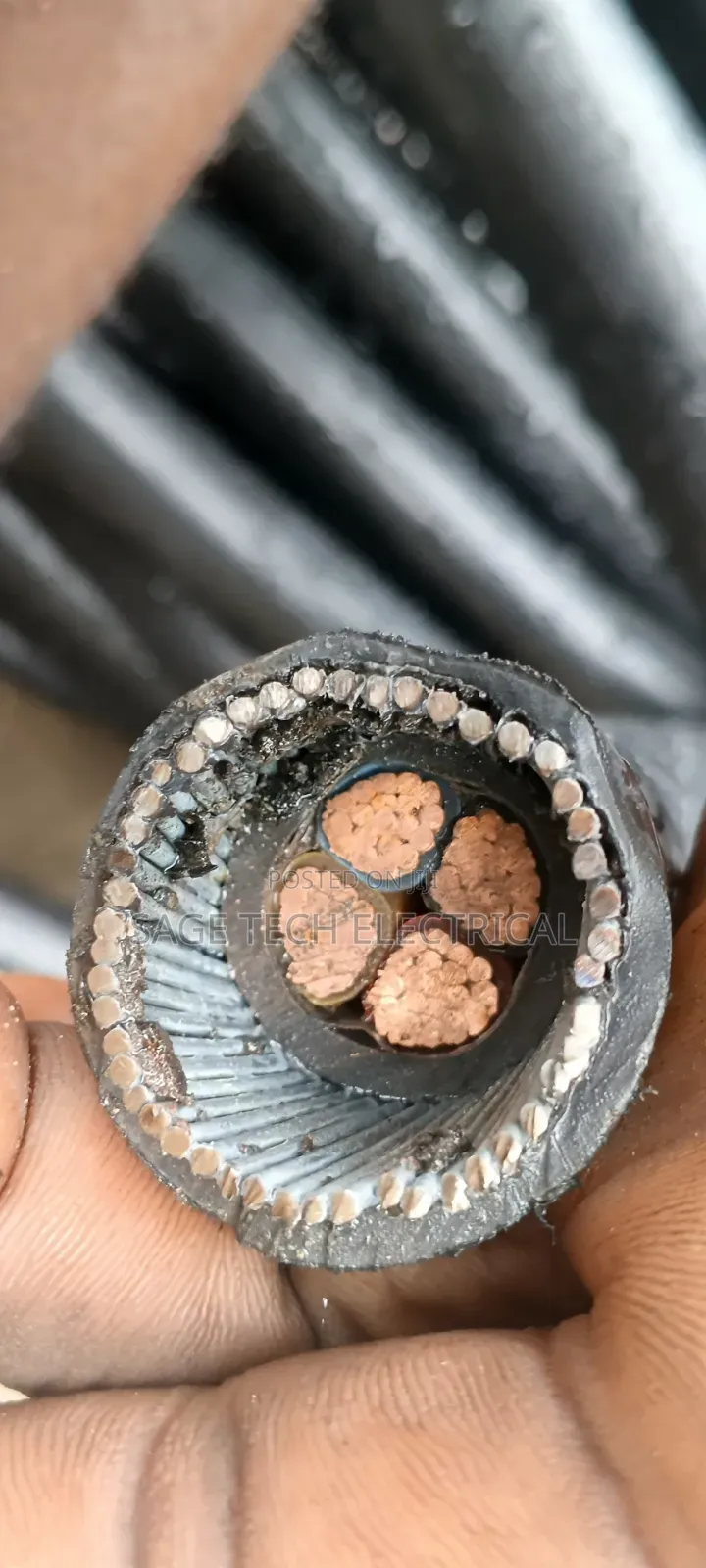 35mm 4core PVC Swa PVC Armoured Cable