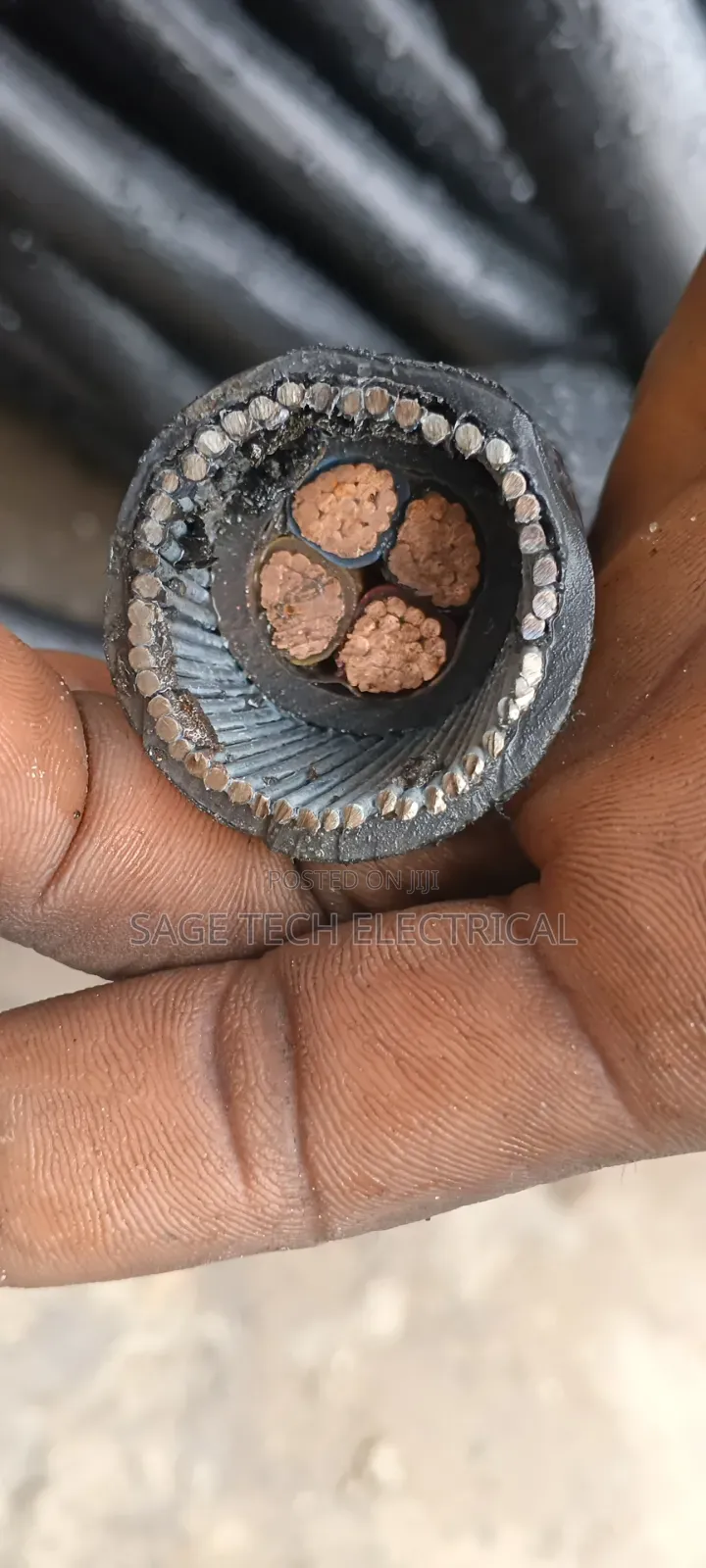 35mm 4core PVC Swa PVC Armoured Cable