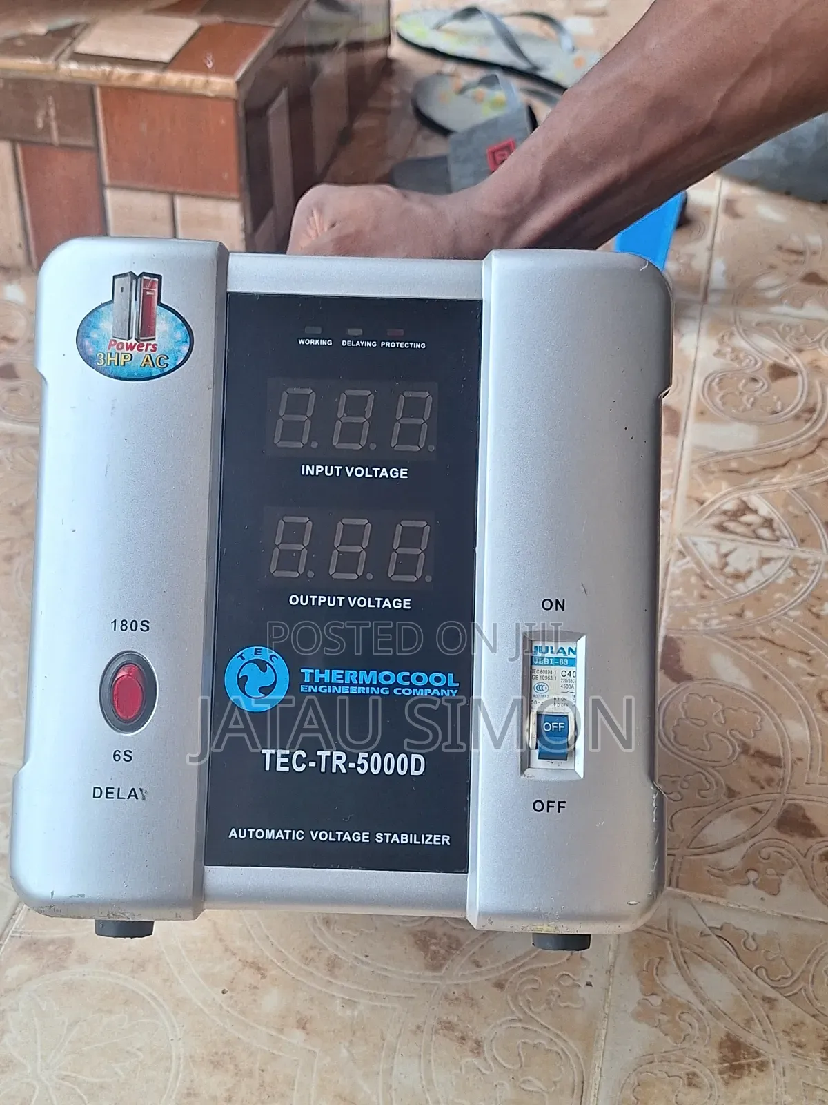 Thermocool 5000 Watts Stabilizer