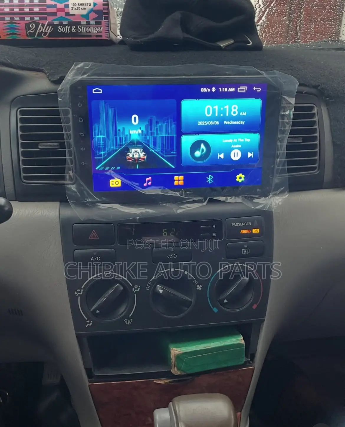 Toyota Corolla S 2003-2007 Navigation Android/Reverse Camera