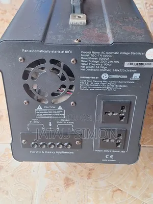 Thermocool 5000 Watts Stabilizer