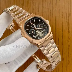 Patek Philippe Quality Luxury Men Automatic Engine Wristwatch