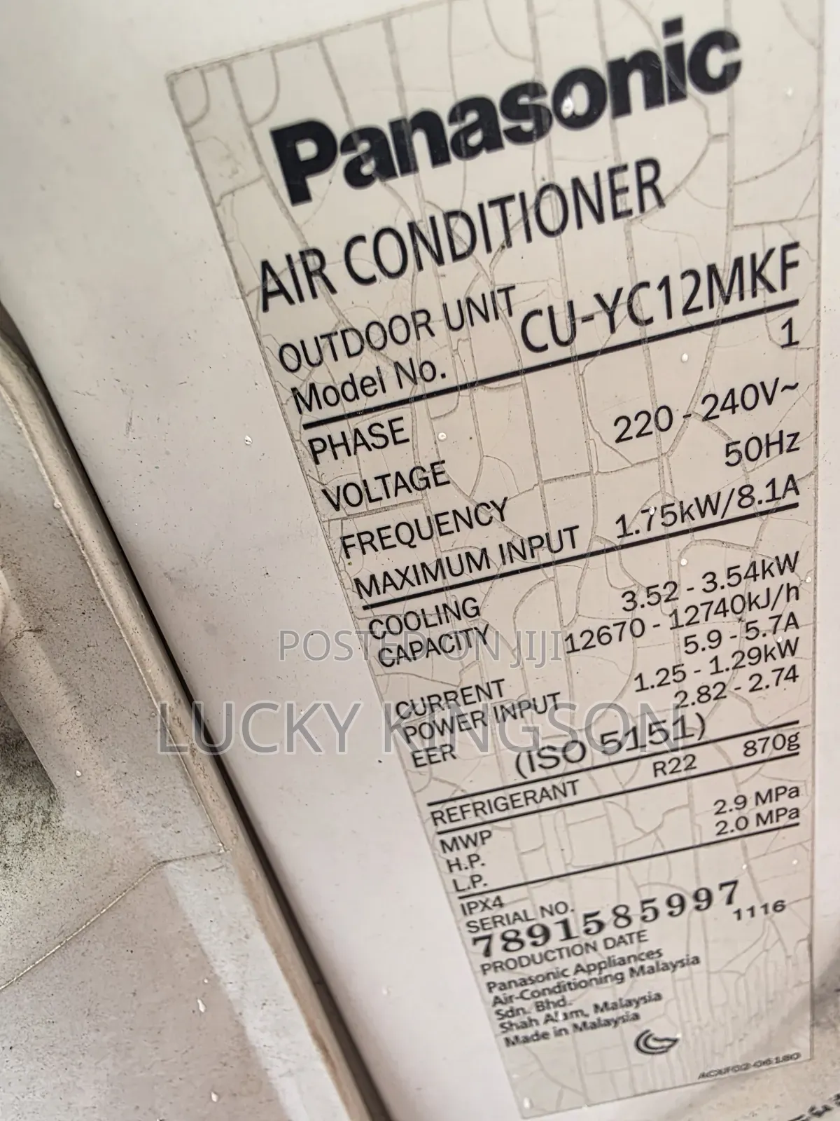 Panasonic Ac