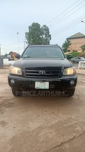 Toyota Highlander Limited V6 2005 Black