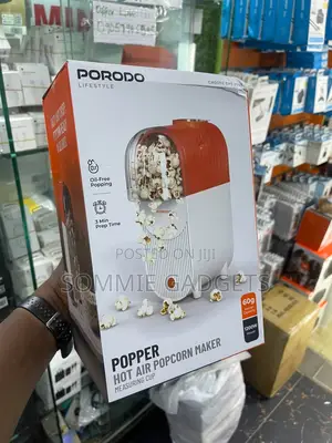 Porodo Popper Hot Air Popcorn Maker