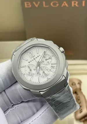 Bvlgari Chronograph Chain Wrist Watch