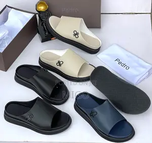 Original Pedro Mens Leather Slides