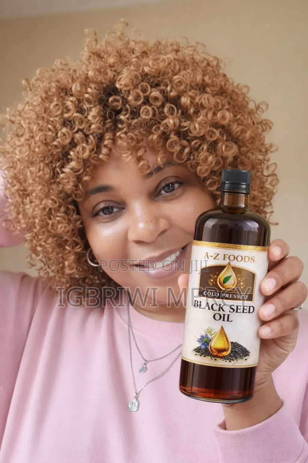Cold Pressed Black Seed Oil.