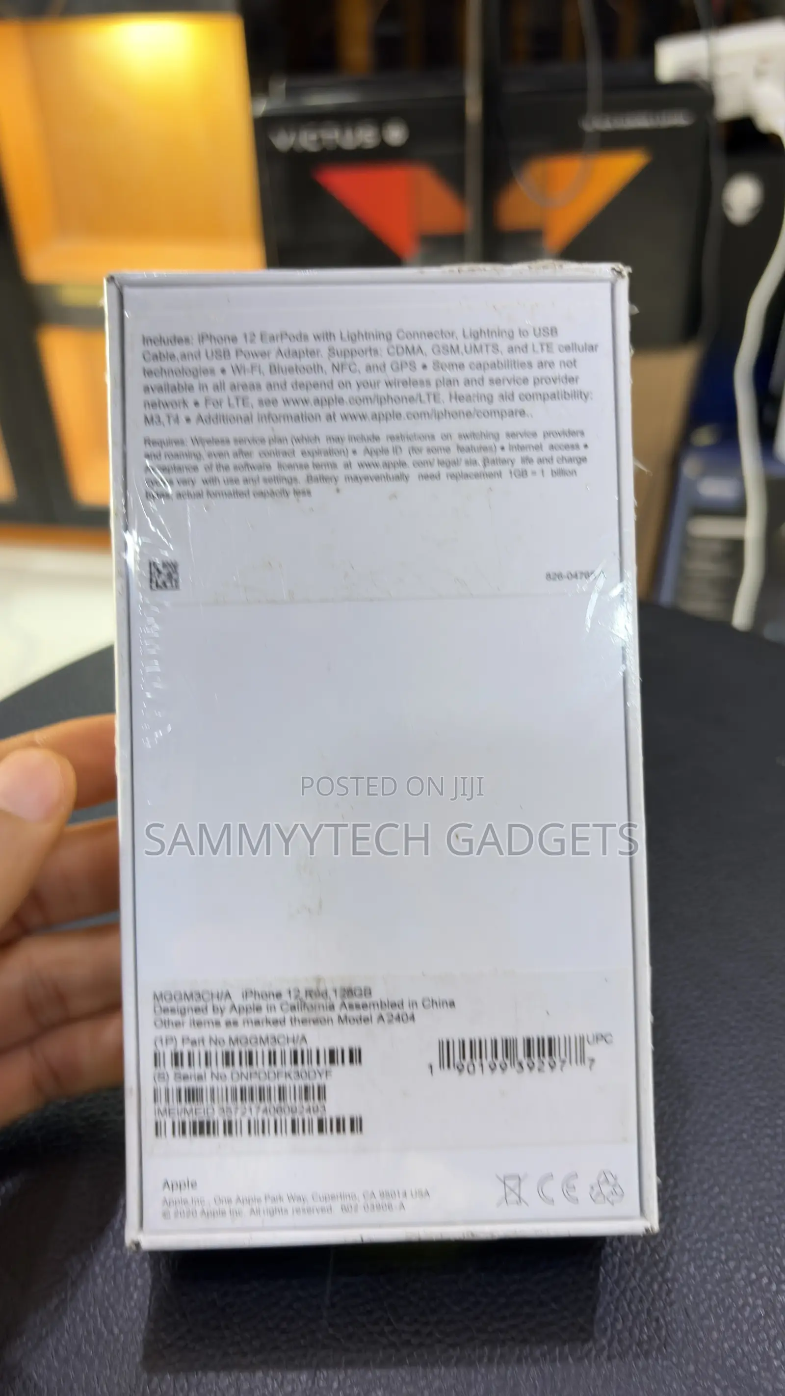 New Apple iPhone 12 128 GB Red