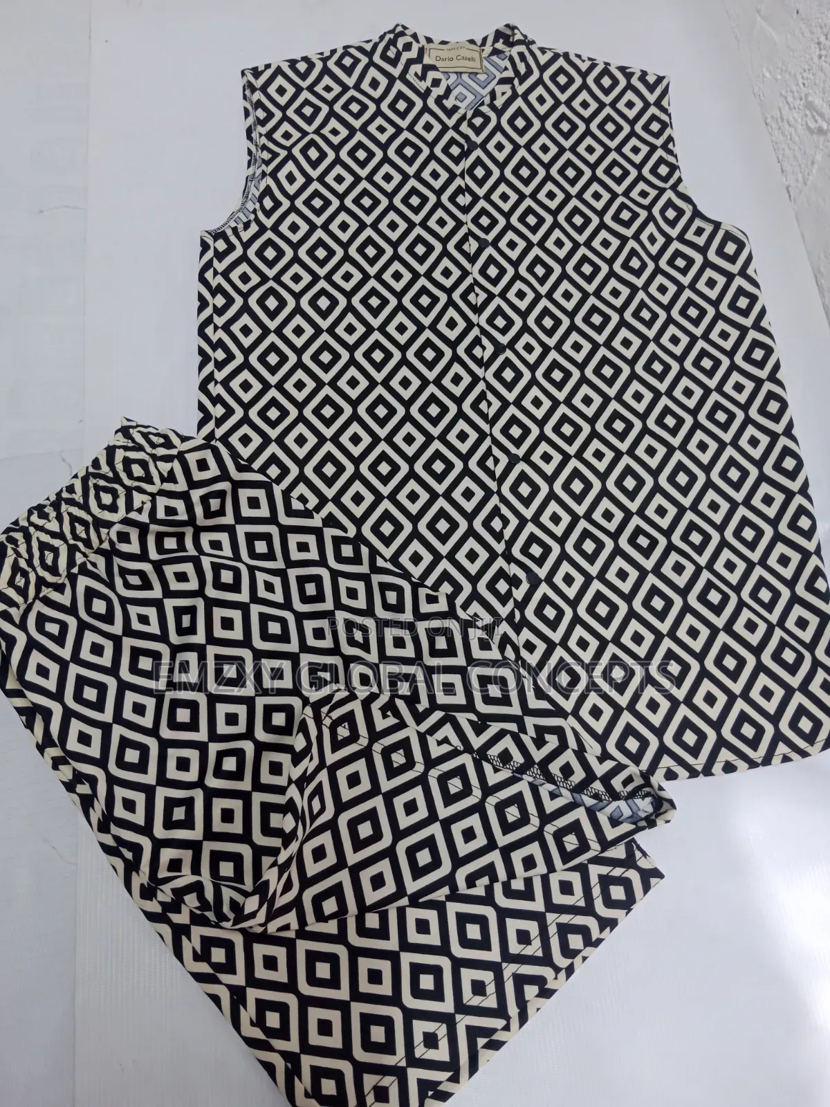 Sleeveless Two Piece