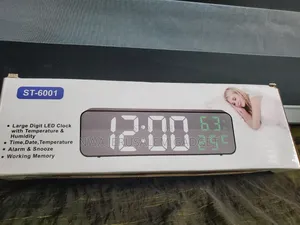 Electronic Clock, Thermometer St-6001﻿