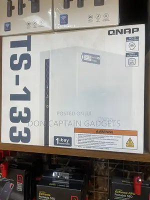 Qnap Ts-133 1-Bay Home Nas