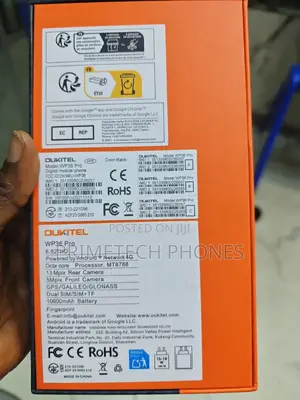 New Oukitel WP35 S 256 GB Black