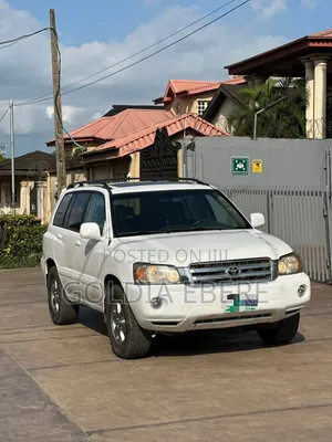 Toyota Highlander Limited V6 4x4 2007 White
