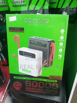 Oarmio Smart Power Bank 80,000mah