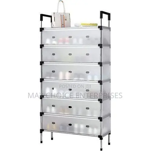 Big Size 7 Layers Shoe Rack With Dust-Proof Cover