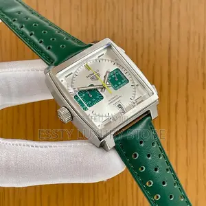 Tag Heuer Quality Luxury Men Genuine Leather Wristwatch