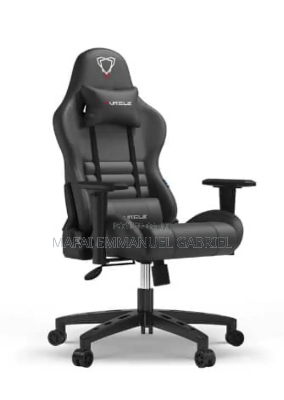 Orthopedic Game Chair Black