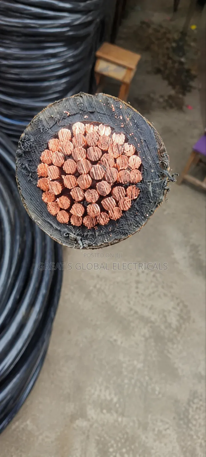 240mm2 Single Core PVC Copper Cab