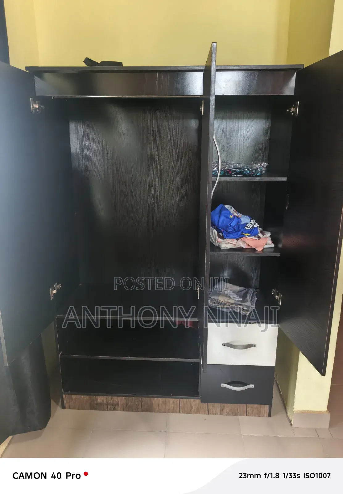 4by6 Wardrobe + Bedside Drawer