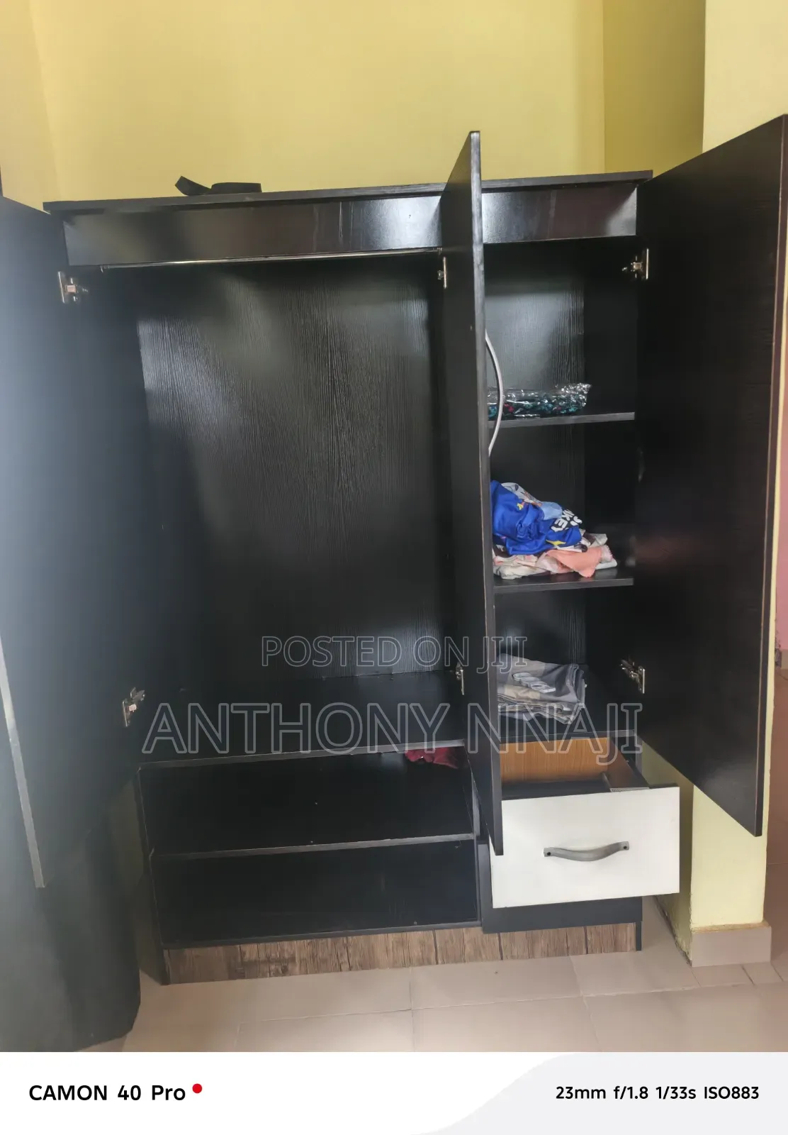 4by6 Wardrobe + Bedside Drawer