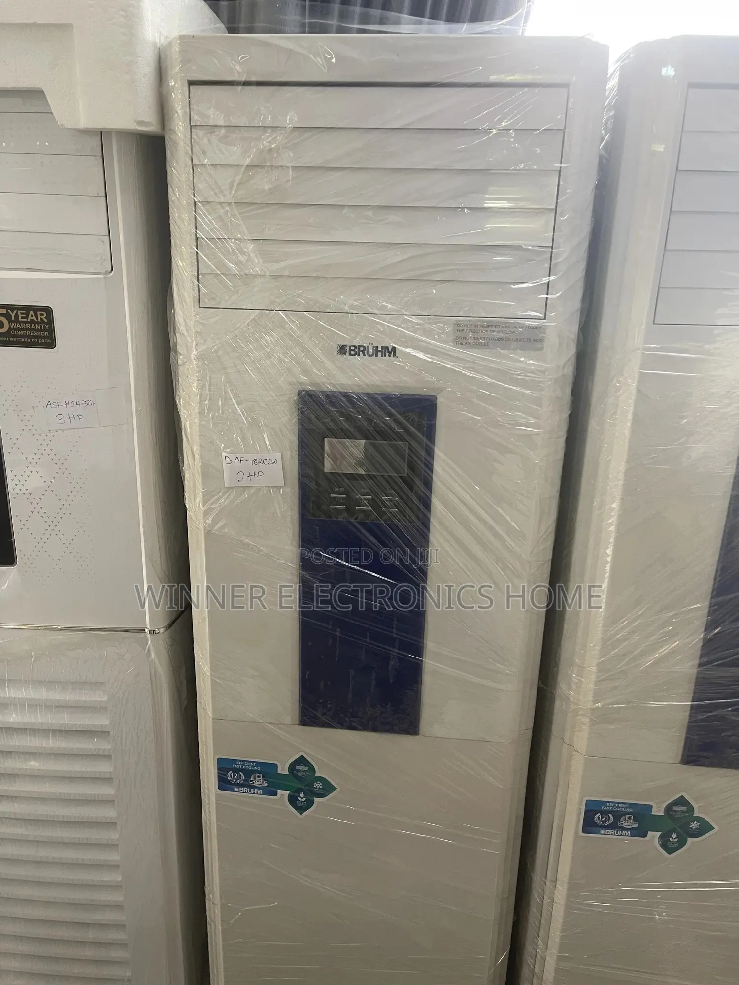 Bruhm 2tons Standing Air Conditioner 2hp Low Voltage
