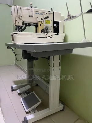 Industrial Button Hole Design Machine