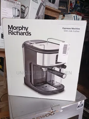 Morphy Richard Expresso Coffee Machine With Milk Frother,