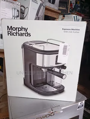 Morphy Richard Expresso Coffee Machine With Milk Frother,