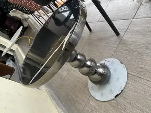 Glass Side Stool