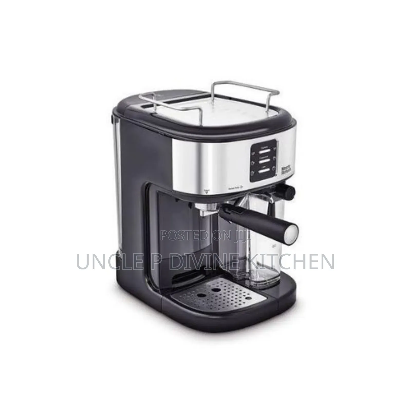 Morphy Richard Expresso Coffee Machine With Milk Frother,