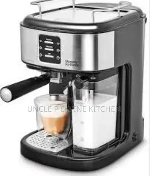 Morphy Richard Expresso Coffee Machine With Milk Frother,