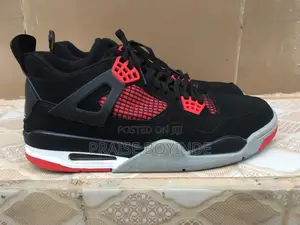 Fairly Used Air Jordan 4 Retro "Red Thunder"