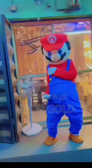 Mario Costume 2 and Half Ft