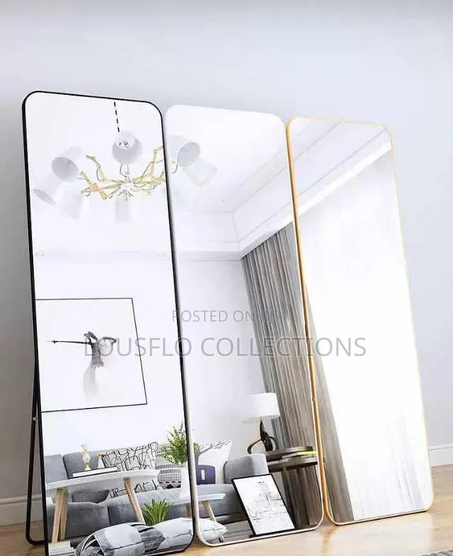 Your Big Quality Frameless Standing Mirror