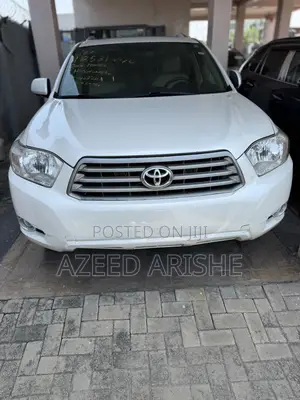 Toyota Highlander Limited 2010 Off white