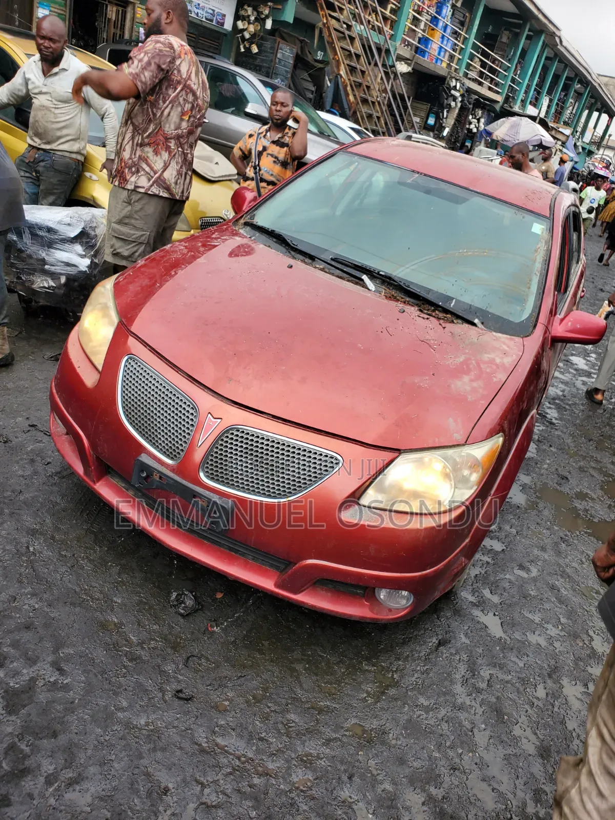 Pontiac Vibe 2007 Red