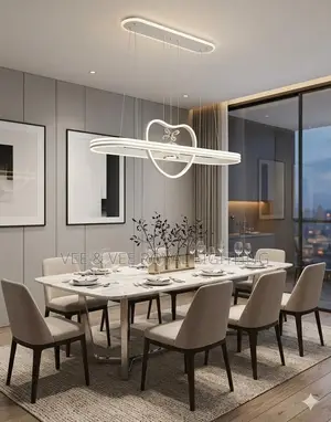 Luxury Heart Led Pendant Chandelier - Dinning and Kitchen Light