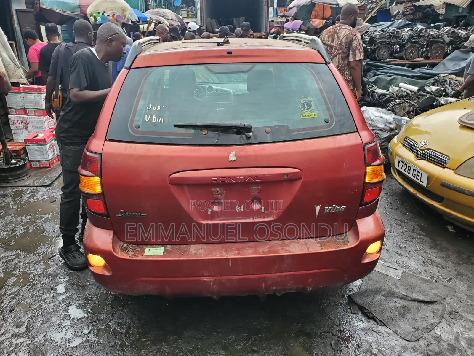 Pontiac Vibe 2007 Red