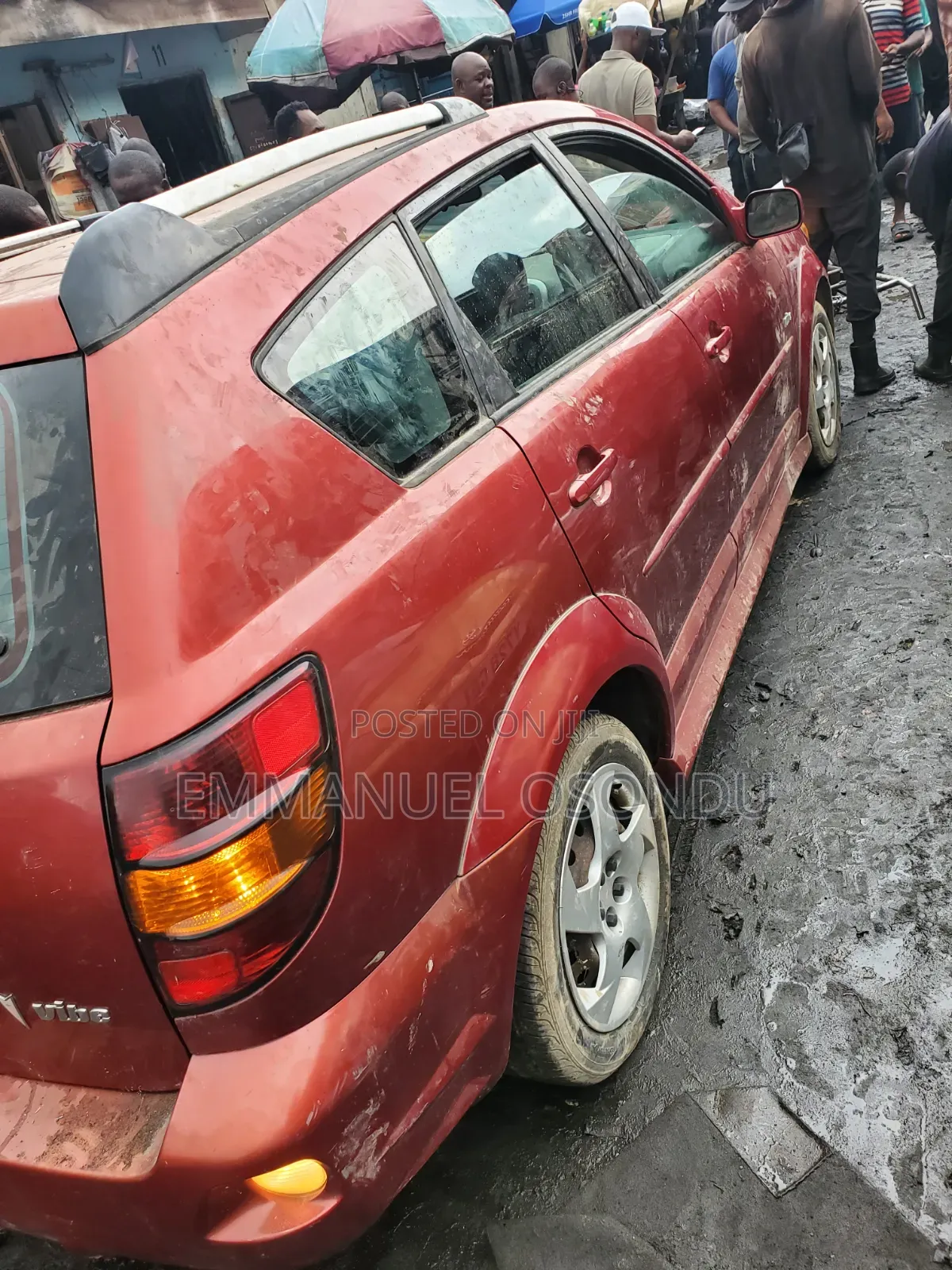 Pontiac Vibe 2007 Red