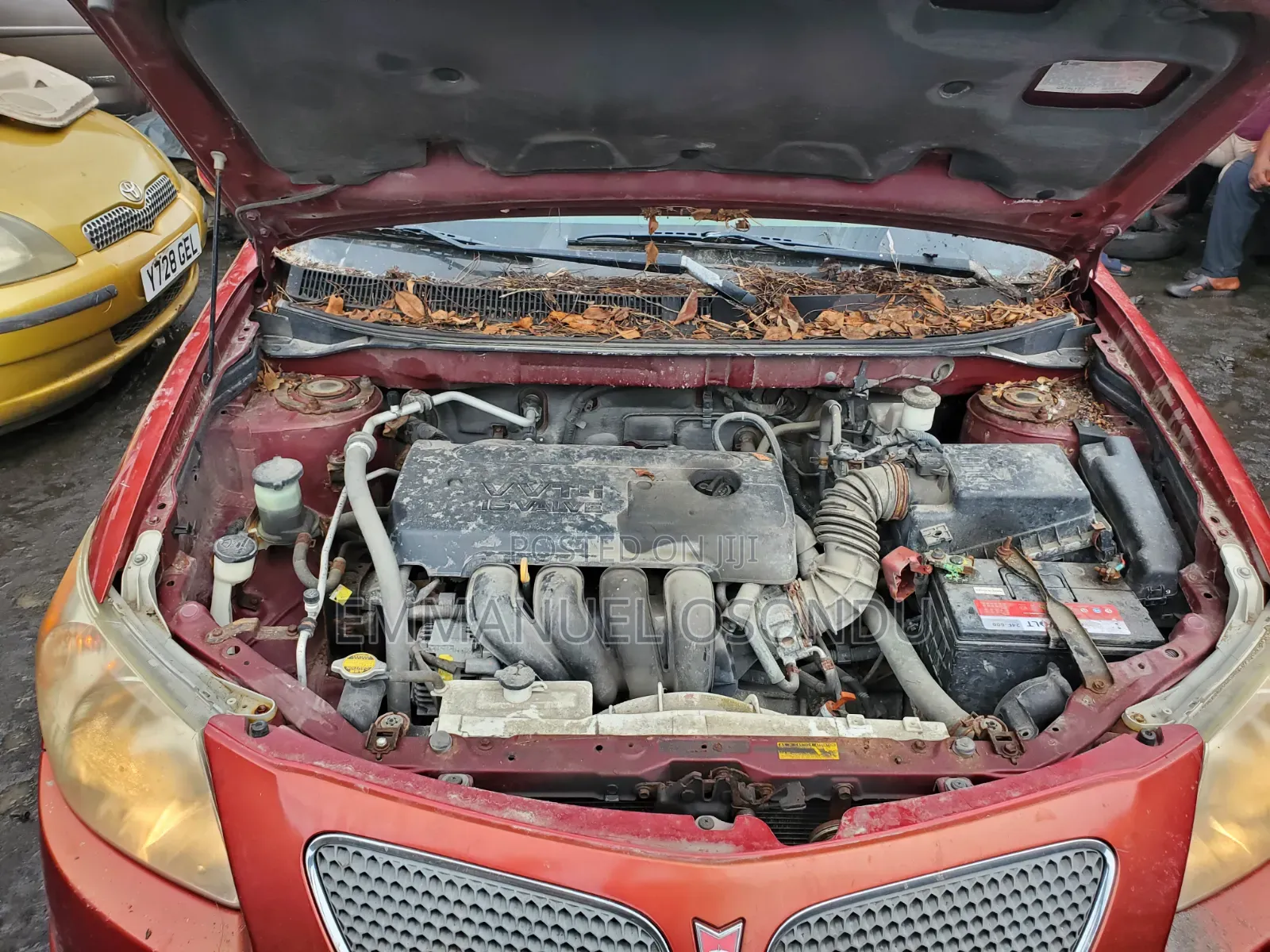 Pontiac Vibe 2007 Red