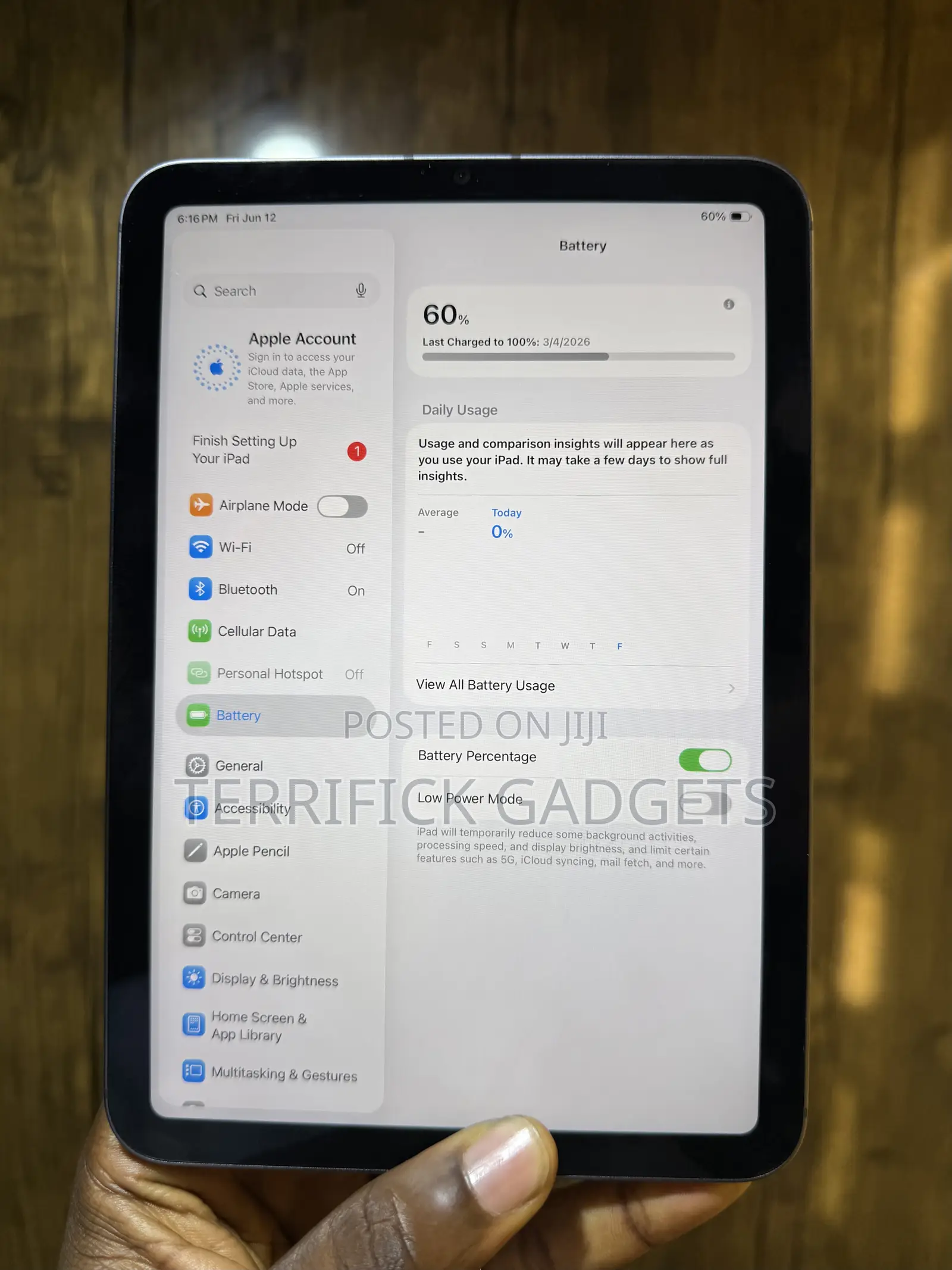 Apple iPad mini 6 64 GB Gray