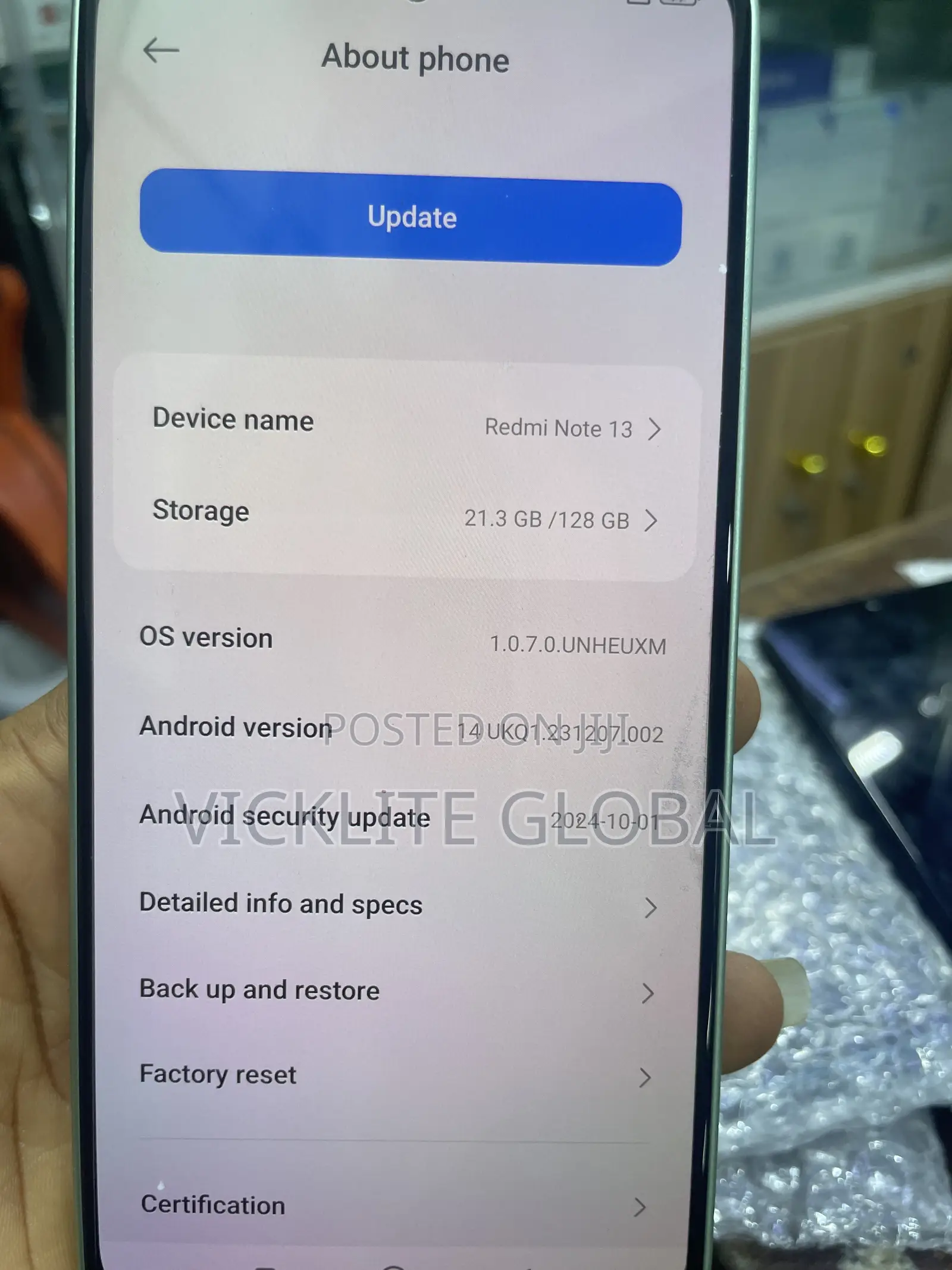 Xiaomi Redmi Note 13 128 GB Green