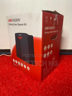 Complete Hikvision Gate Motor Kit With Battery Backup